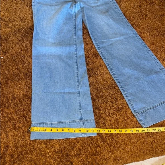 J. Crew Light Blue Flare Jeans - Picture 5 of 10